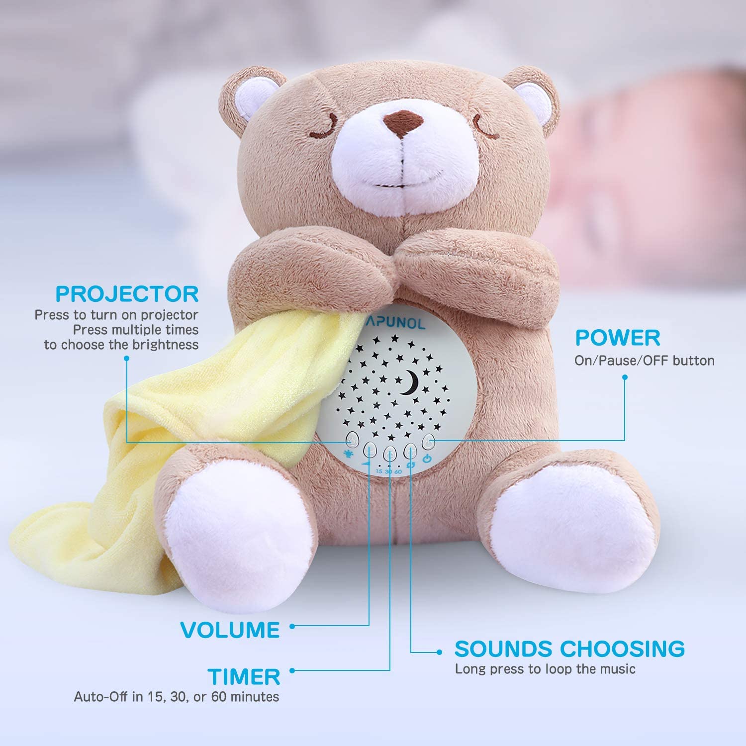 La meilleure aide au sommeil pour Bébé Monde Des Nounours — free download